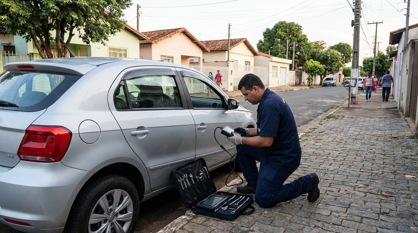Programação de Chave Codificada em Argolas, Vila Velha‑ES