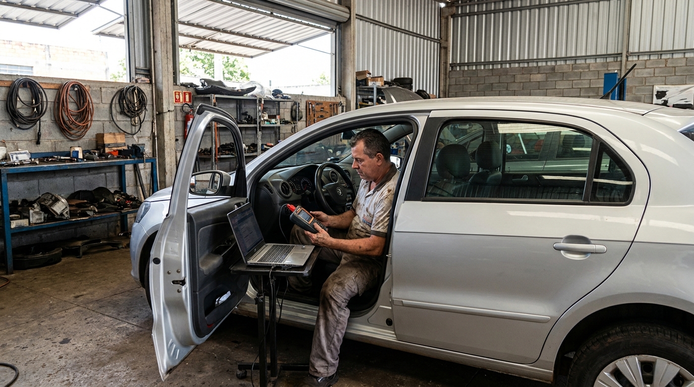 Reconfiguração da Unidade Eletrônica na Alvorada, Vila Velha‑ES