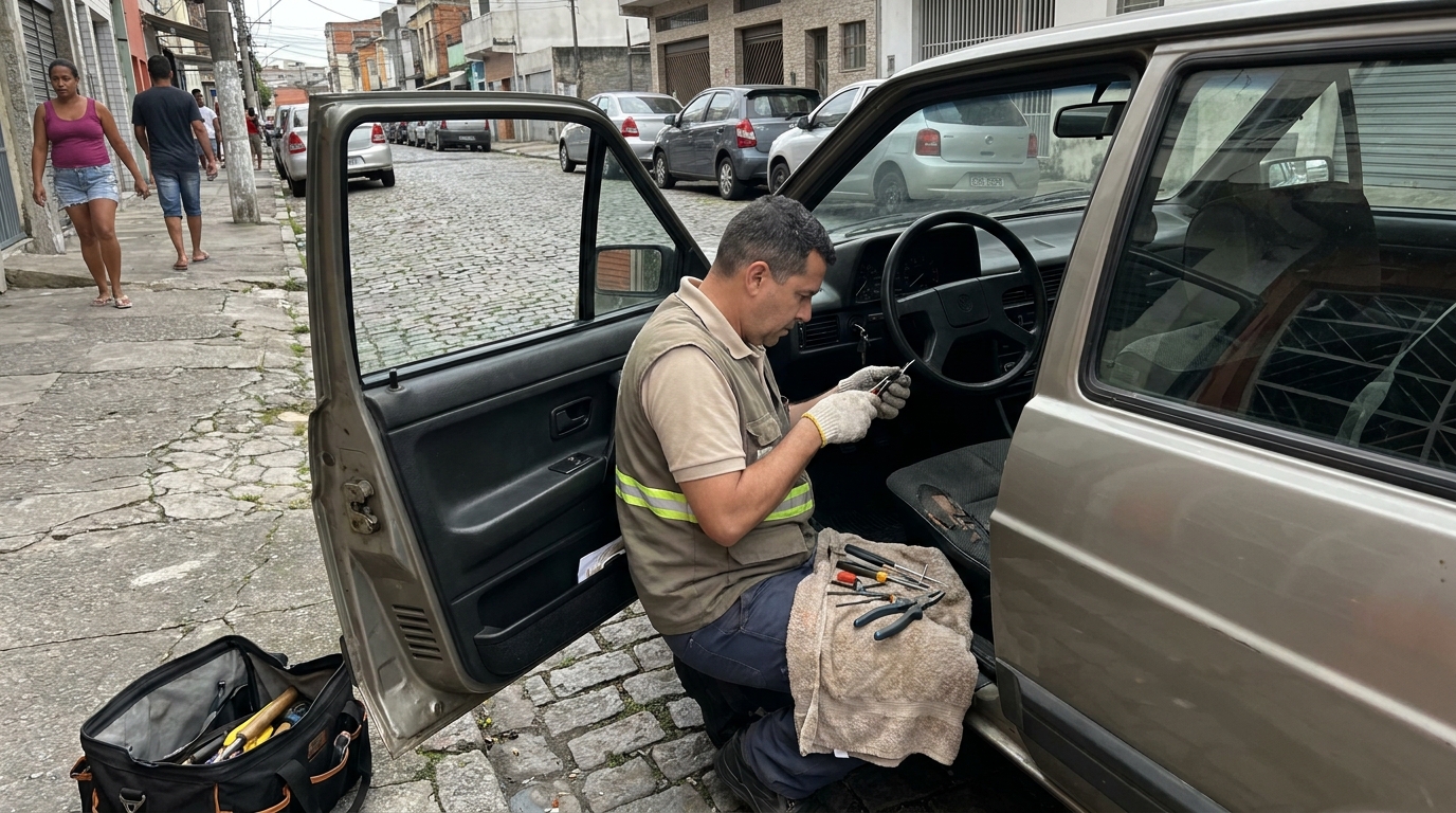 Reparo da Fechadura Afetada em Argolas, Vila Velha‑ES
